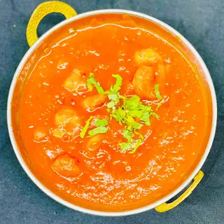 Prawn Tikka Masala com Arroz