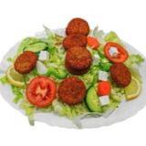 Plato Falafel con ensaladas y Refresco