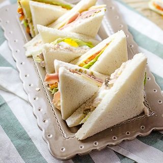 Tramezzino cotto, sottiletta