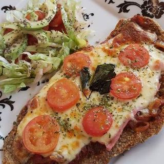 Milanesa ternera  mil islas 