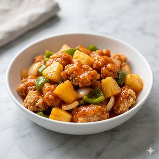 Cerdo En Salsa Agridulce