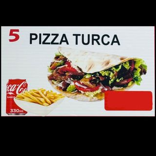 Menú Pizza Turca