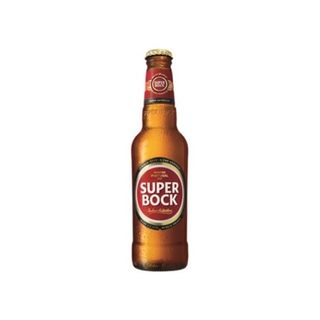 Cerveja Com Álcool Super Bock Garrafa 33 cl