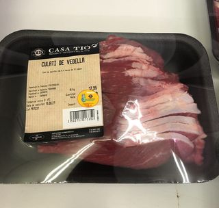 Culati De Vedella Tallat. Aprox. 500 Gr.