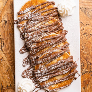 Tortitas Con Sirope y Azúcar Glass (4 Uds.)