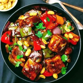 Tofu Salteado Con Verduras Y Teriyaki Casera