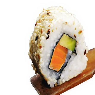Spicy Salmón Uramaki pzs.