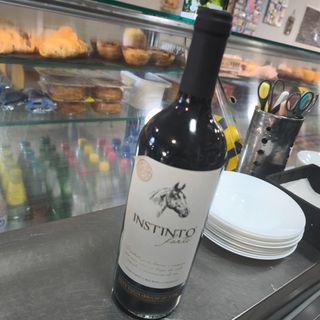 Vinho branco garrafa