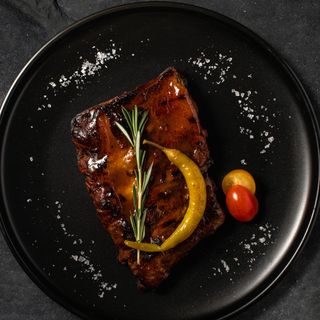 Costillas de cerdo a la brasa