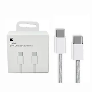 Iphone Usb-c To Usb-c  60w Მაღალი Ხარისხის Დაწნული Კაბელი (1მ)