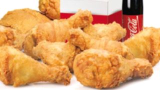 9 Pezzi grandi di pollo impanato