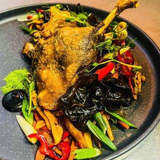 Pulpa de rata cu legume chinezesti