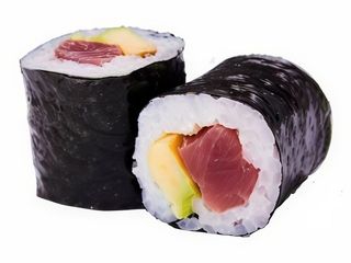 Maki de atún, aguacate y Philadelphia (8 uds.)