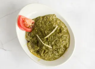 Frango com Espinafres Saag