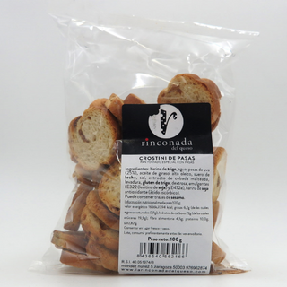 Pan De Pasas 100 Grs