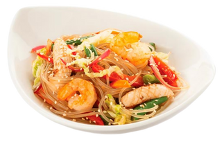 Рисовая лапша с креветкой