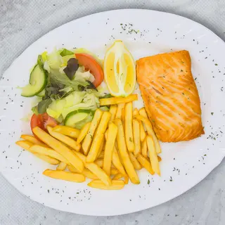 Salmón a la plancha