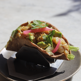 CRUNCHY CORVINA TACO