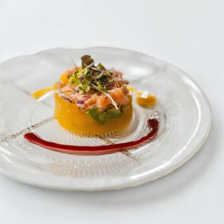 Tartar de salmon