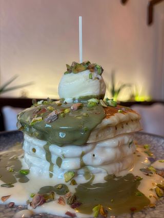 Pancake Pistacho
