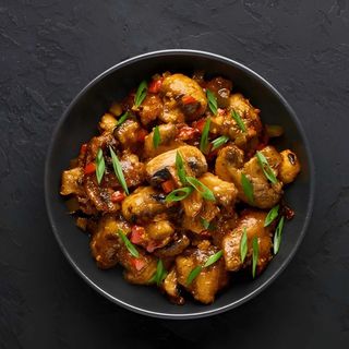 Chilly Garlic mushroom