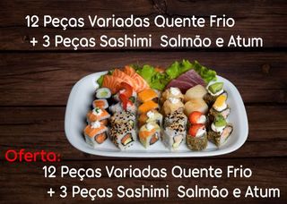 Sushi 15 peças