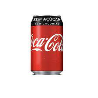 Coca-Cola Sem Açúcar Lata 330ML