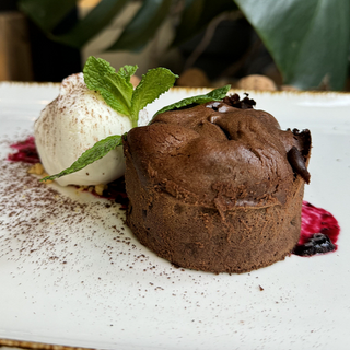 Фондан з морозивом (160г)