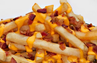 Patatine fries cheddar bacon