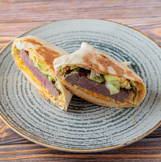 Burger tortilla