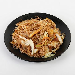 fideos tres delicias con pollo