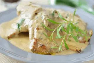 Lapin Sauté Au Vin Blanc