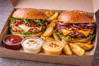 Combo Duo Burger Box