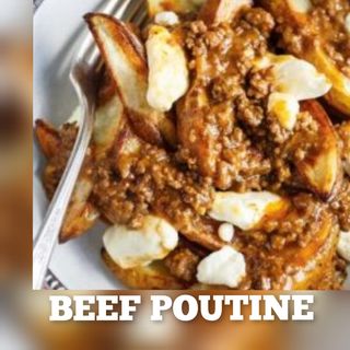 Beef poutine
