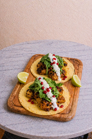 TACOS POLLO PIRIPIRI