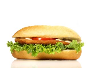 Panino con pollo