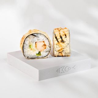 Темпура роллы с креветками