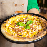 Pizza N8 Calabaza Y Panceta Crujiente