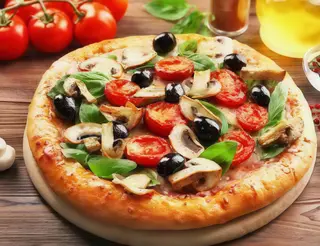 Pizza Vegetariana (Familiar)