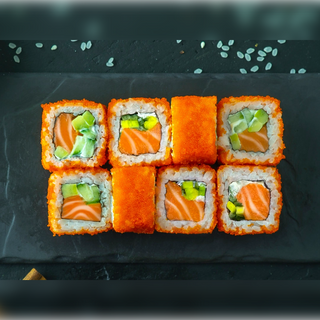 Каліфорнія з лососем (8шт/215г)