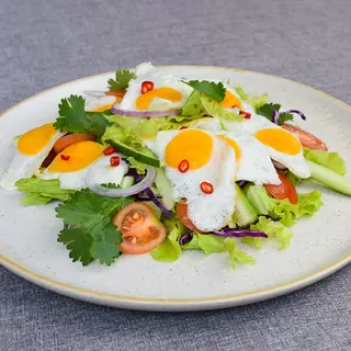 Spicy Chicken & Egg Salad