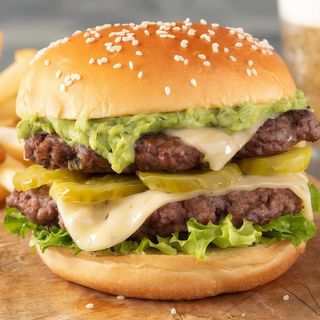 Double cheese burger