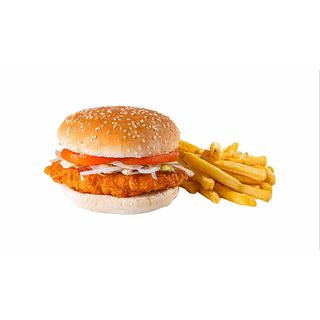Chicken Fillet Burger Meal