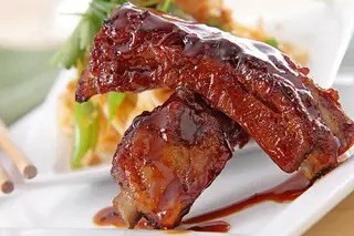 Costillas asadas