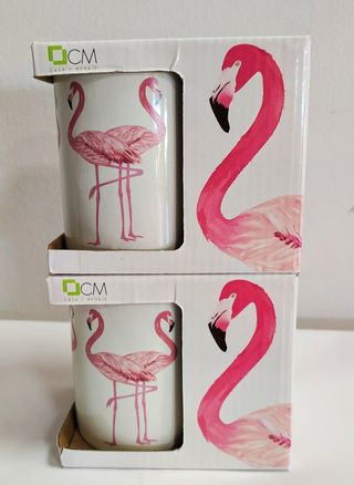 Tazas flamencos