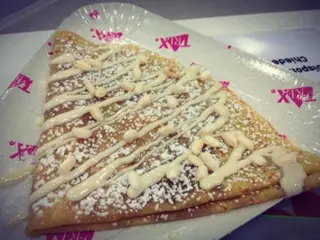 Crêpe al cioccolato bianco