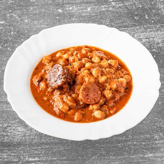 Callos con garbanzos