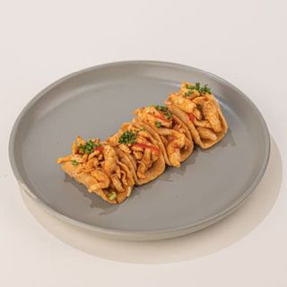 Tacos Poulet Garlic - 4 Pcs