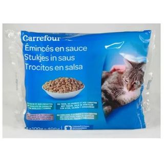 Bocaditos Gato Salsa Pescado Crf 4 X 100 Gr.