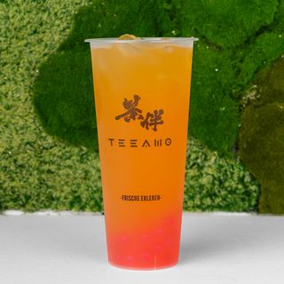 Peach ice tea